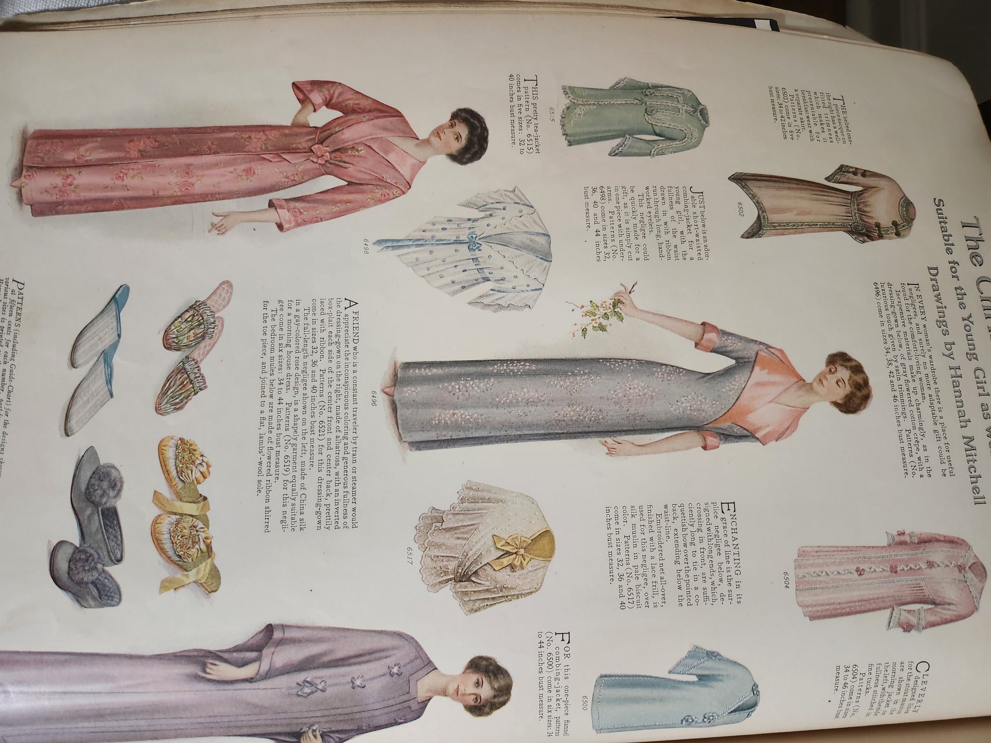 vintage fashion illustration from Christmas 1911 Ladies' Home Journal