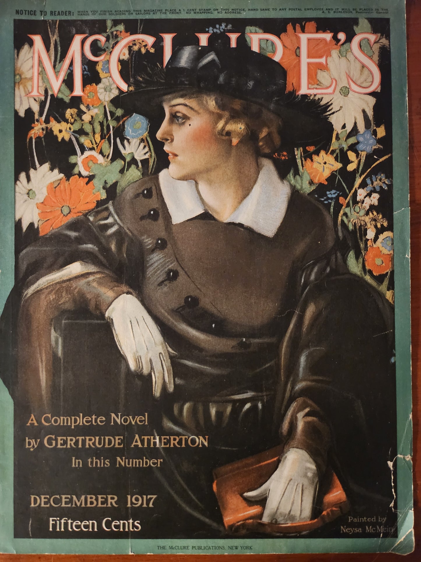 Cover of December 1917 edition of McClure's magazine by Neysa McMein