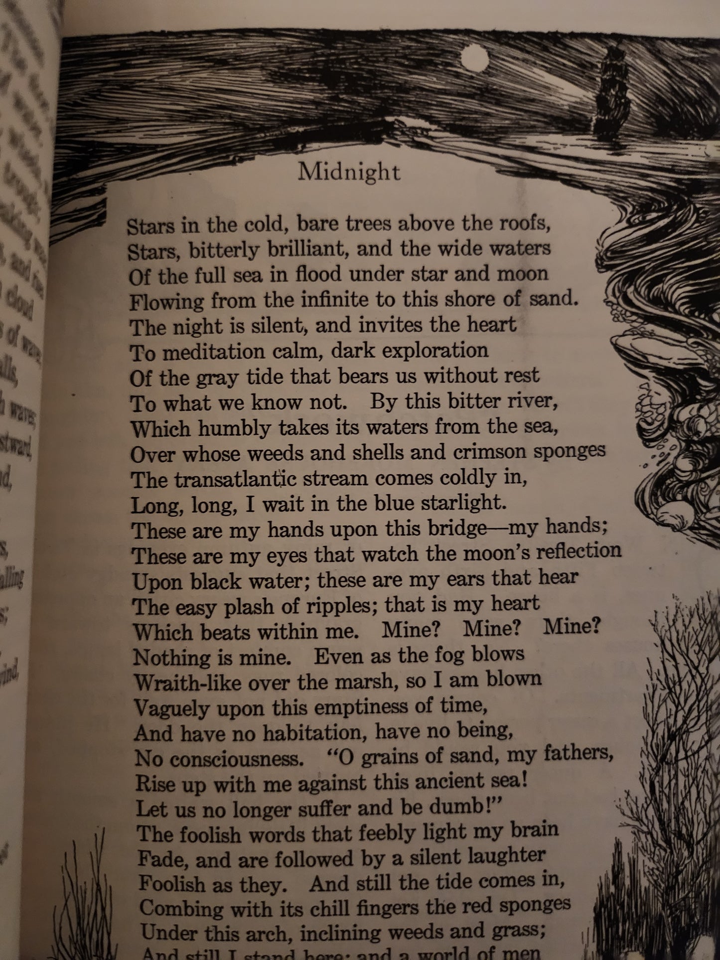 Poem titled 'Midnight' from 1921 'Century' magazine