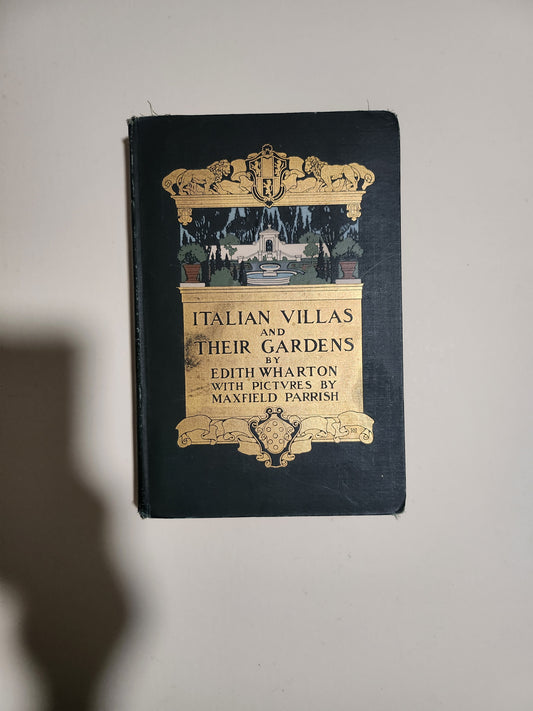 cover of Italian Villas and their Gardens