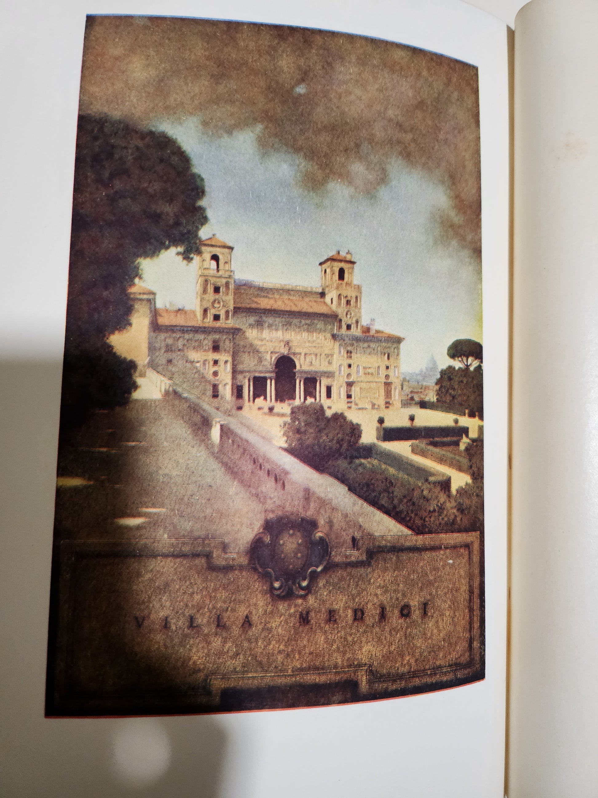 Maxfield Parrish original illustration 'Villa Medici'