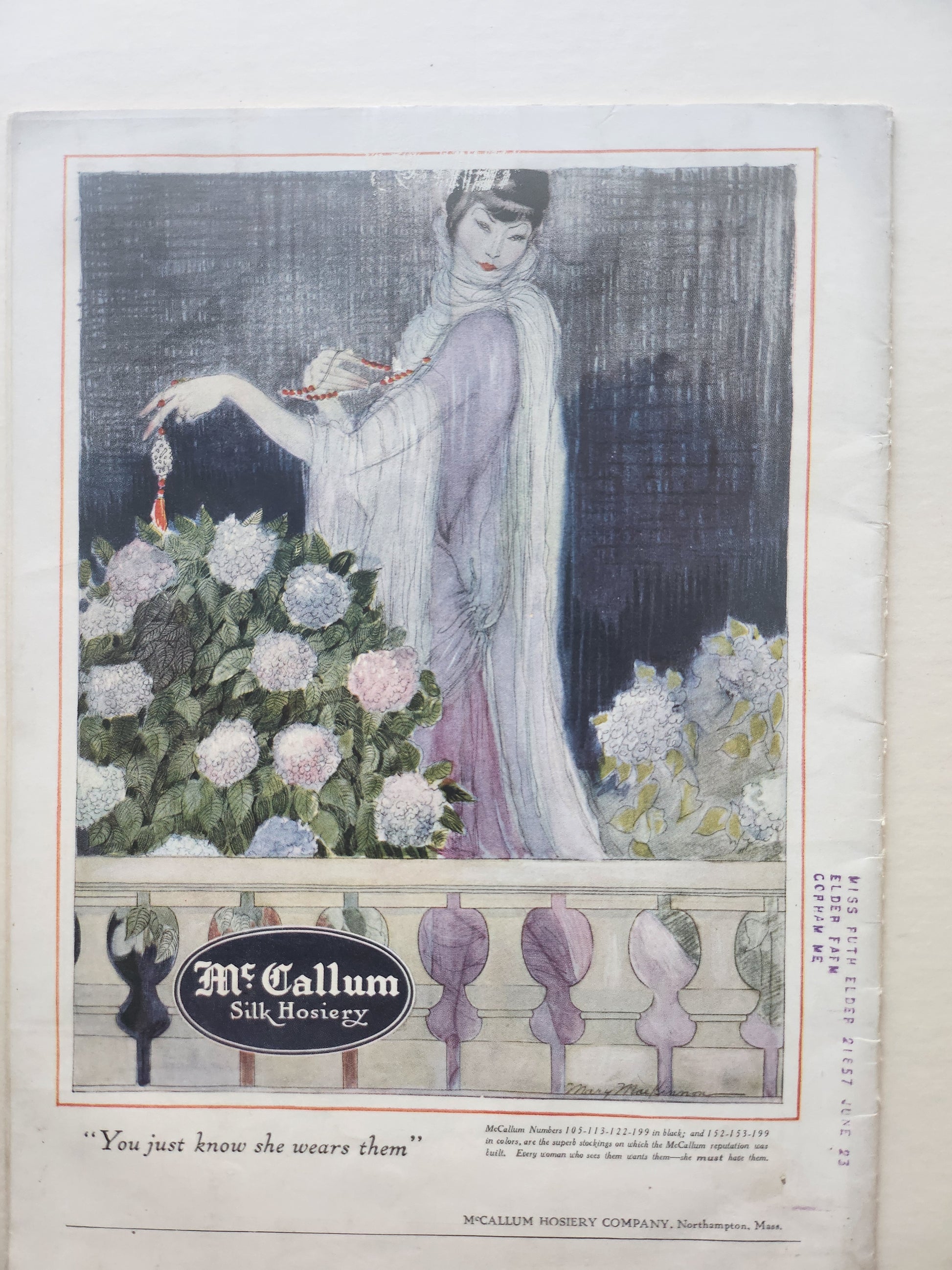 Rear cover of Life magazine from Oct 19, 1922