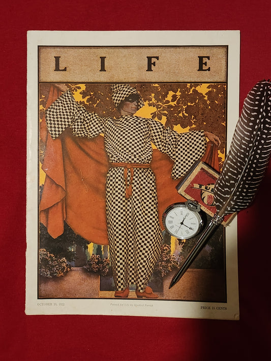 Maxfield Parrish "Masquerade" cover for Life magazine